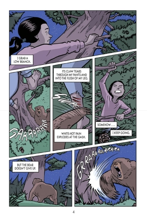 bộ i survived 5: the attack of the grizzlies - the graphic novels