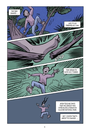 bộ i survived 5: the attack of the grizzlies - the graphic novels