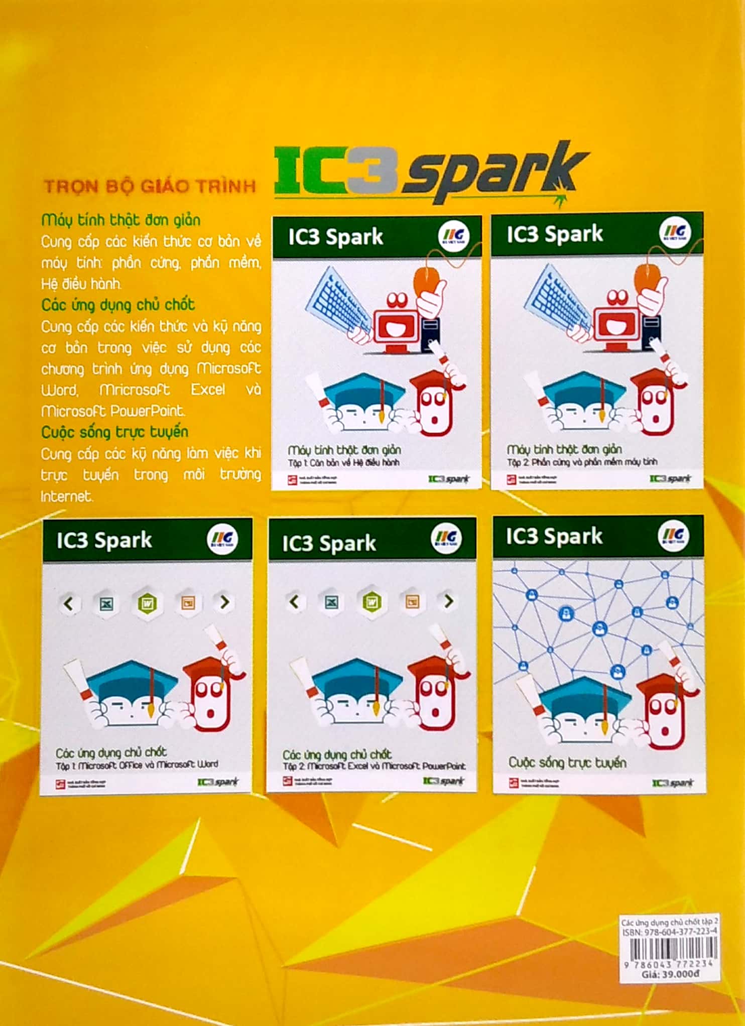 bộ ic3 spark - các ứng dụng chủ chốt - tập 2: microsoft excel và microsoft powerpoint