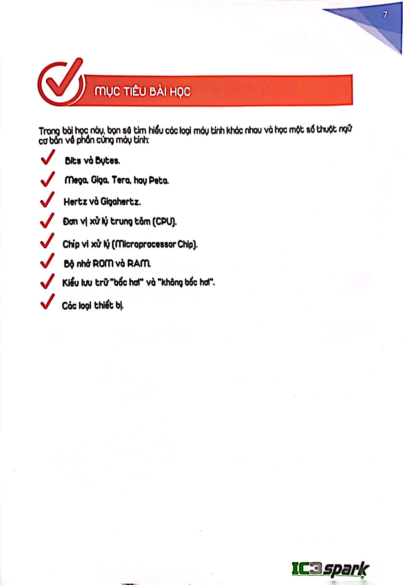 bộ ic3 spark - máy tính thật đơn giản - tập 2: phần cứng và phần mềm máy tính (tái bản)