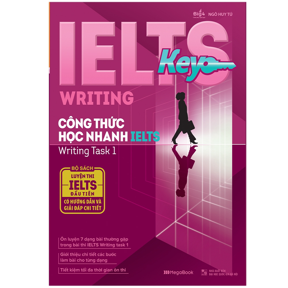 bộ ielts key writing - công thức học nhanh ielts writing task 1