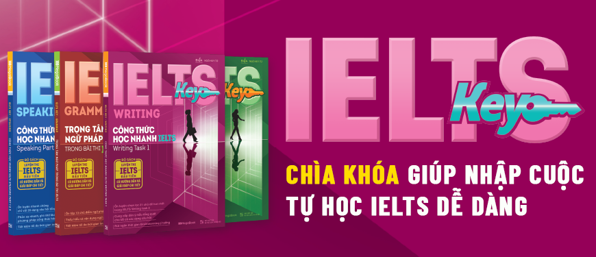 bộ ielts key writing - công thức học nhanh ielts writing task 1