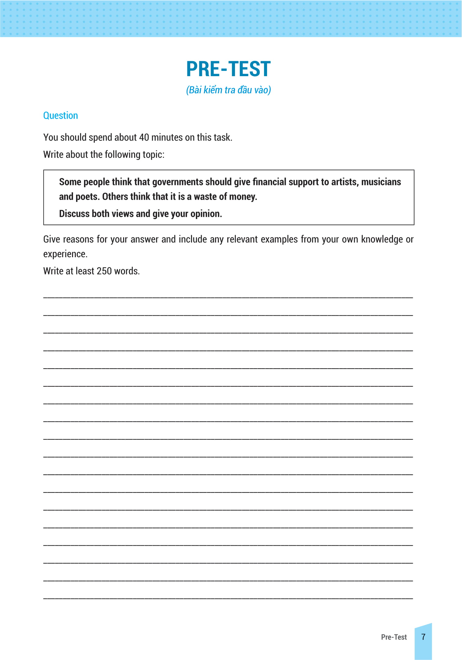 bộ ielts key writing - công thức học nhanh ielts - writing task 2