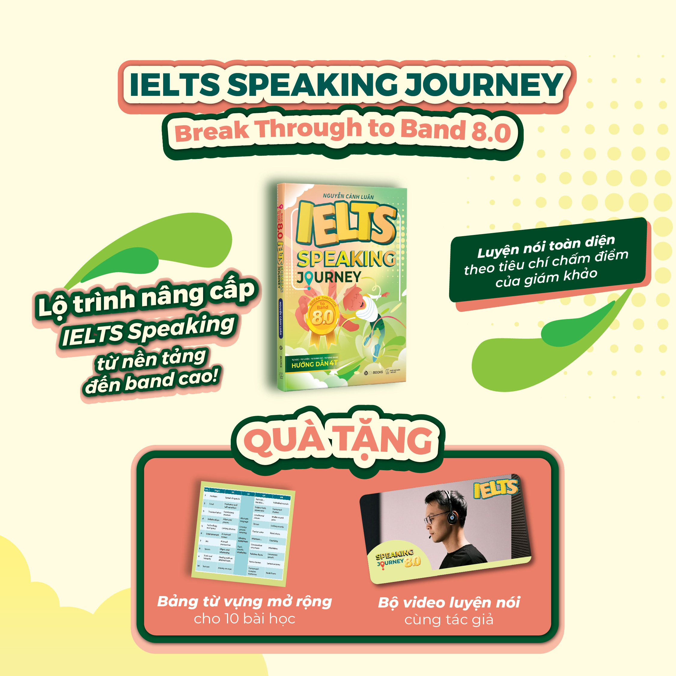 Bộ
						
										
										IELTS Speaking Journey - Break Through To Band 8.0