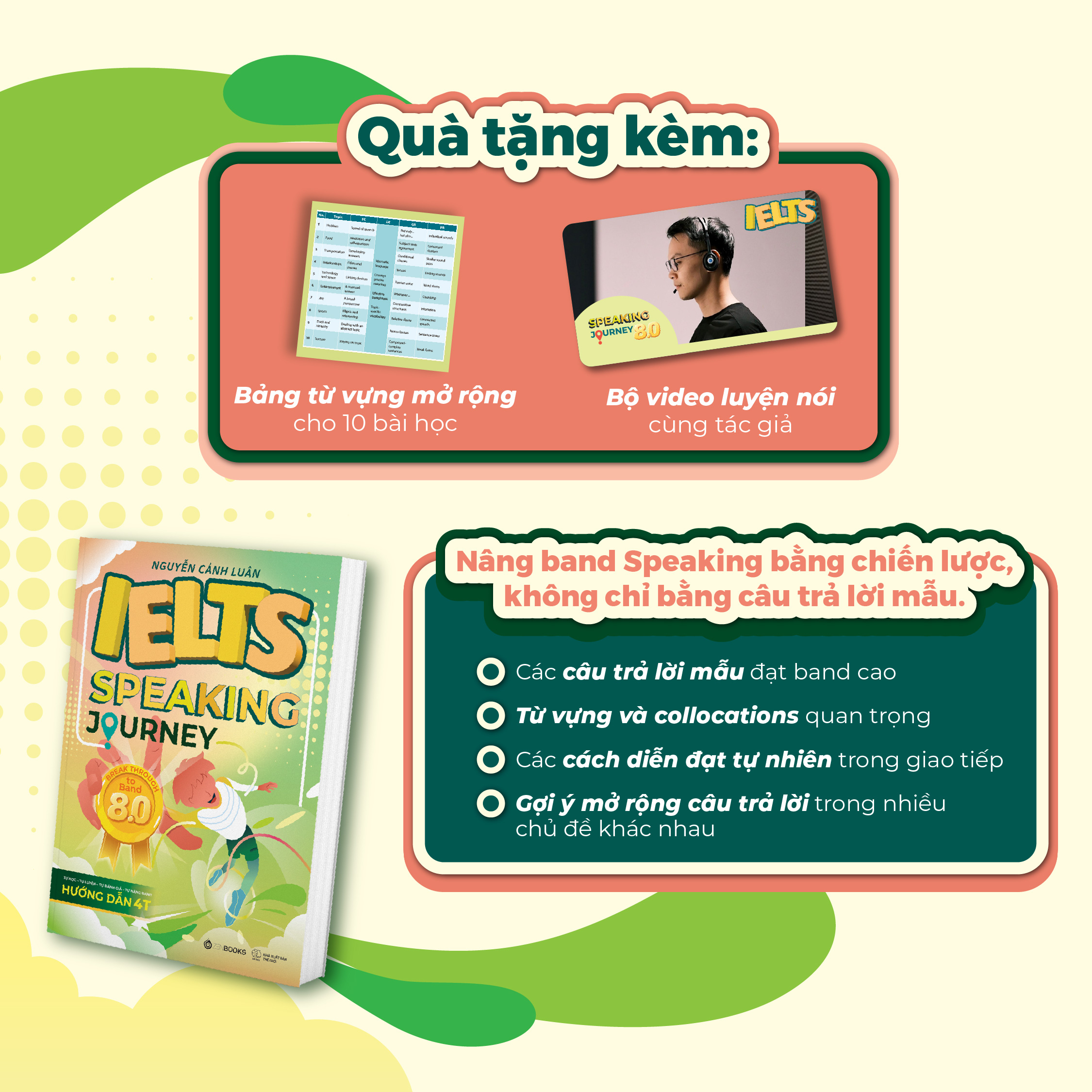 Bộ
						
										
										IELTS Speaking Journey - Break Through To Band 8.0