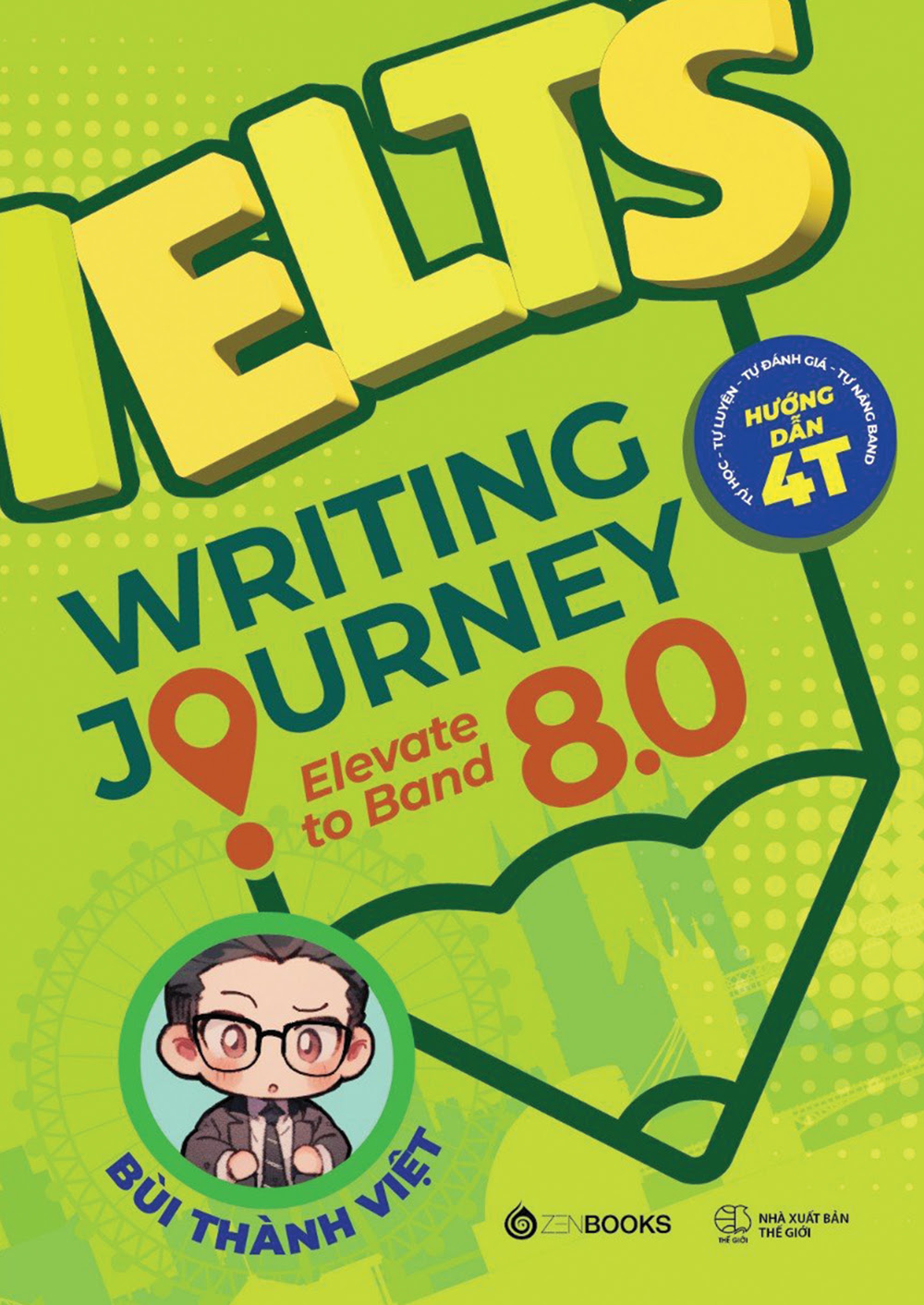 bộ ielts writing journey - elevate to band 8.0