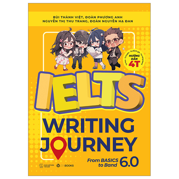 bộ ielts writing journey - from basics to band 6.0