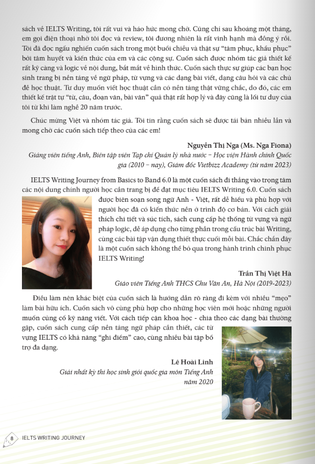 Bộ
						
										
										Ielts Writing Journey - From Basics To Band 6.0 (Tái Bản 2024)