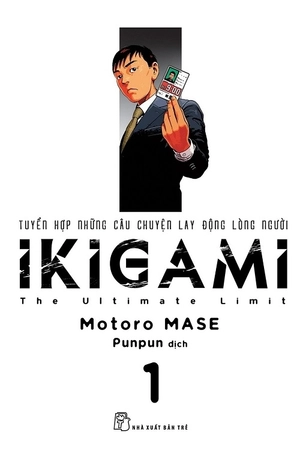 bộ ikigami - tập 1 - tặng kèm bookmark