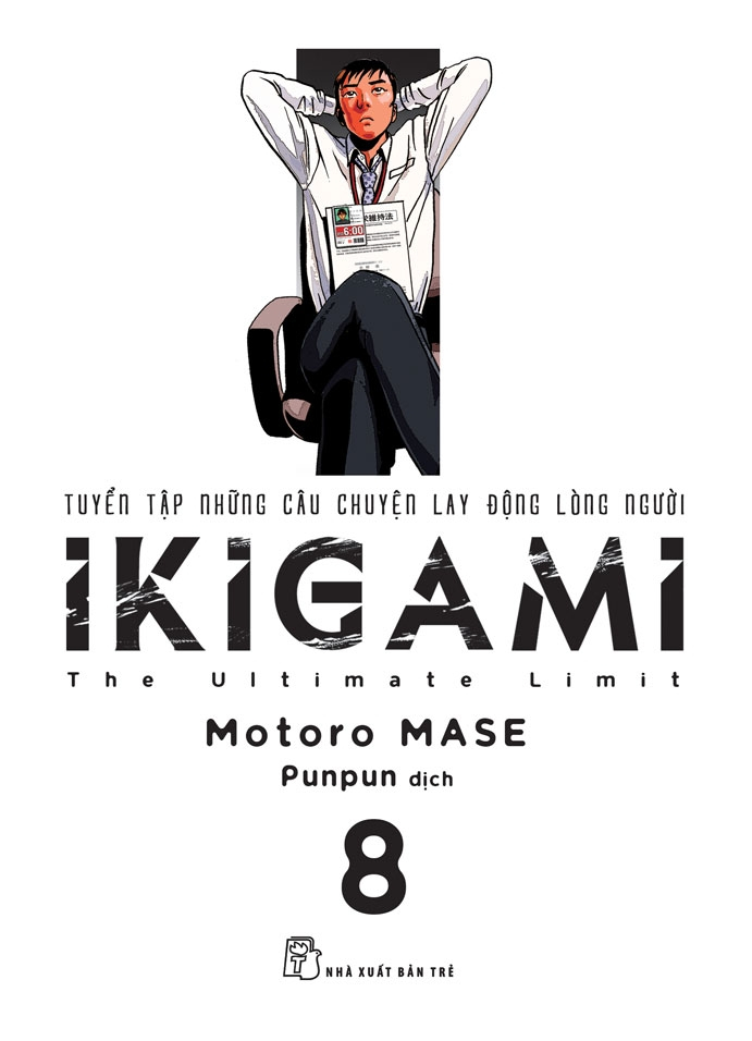 bộ ikigami - tập 8 - tặng kèm bookmark