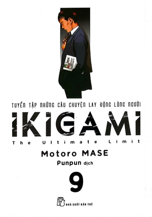 bộ ikigami - tập 9 - tặng kèm bookmark