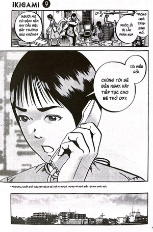 bộ ikigami - tập 9 - tặng kèm bookmark