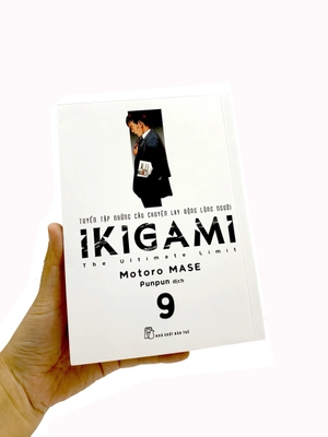 bộ ikigami - tập 9 - tặng kèm bookmark