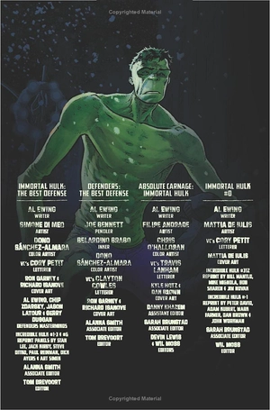 bộ immortal hulk vol. 11: apocrypha