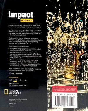 bộ impact british english 1: workbook