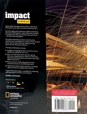 bộ impact british english 3: workbook