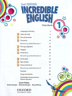 bộ incredible english 1 class book 2ed