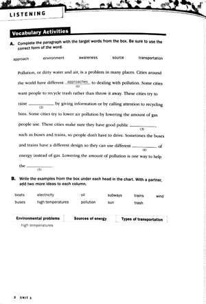 bộ inside listening and speaking 1 student book