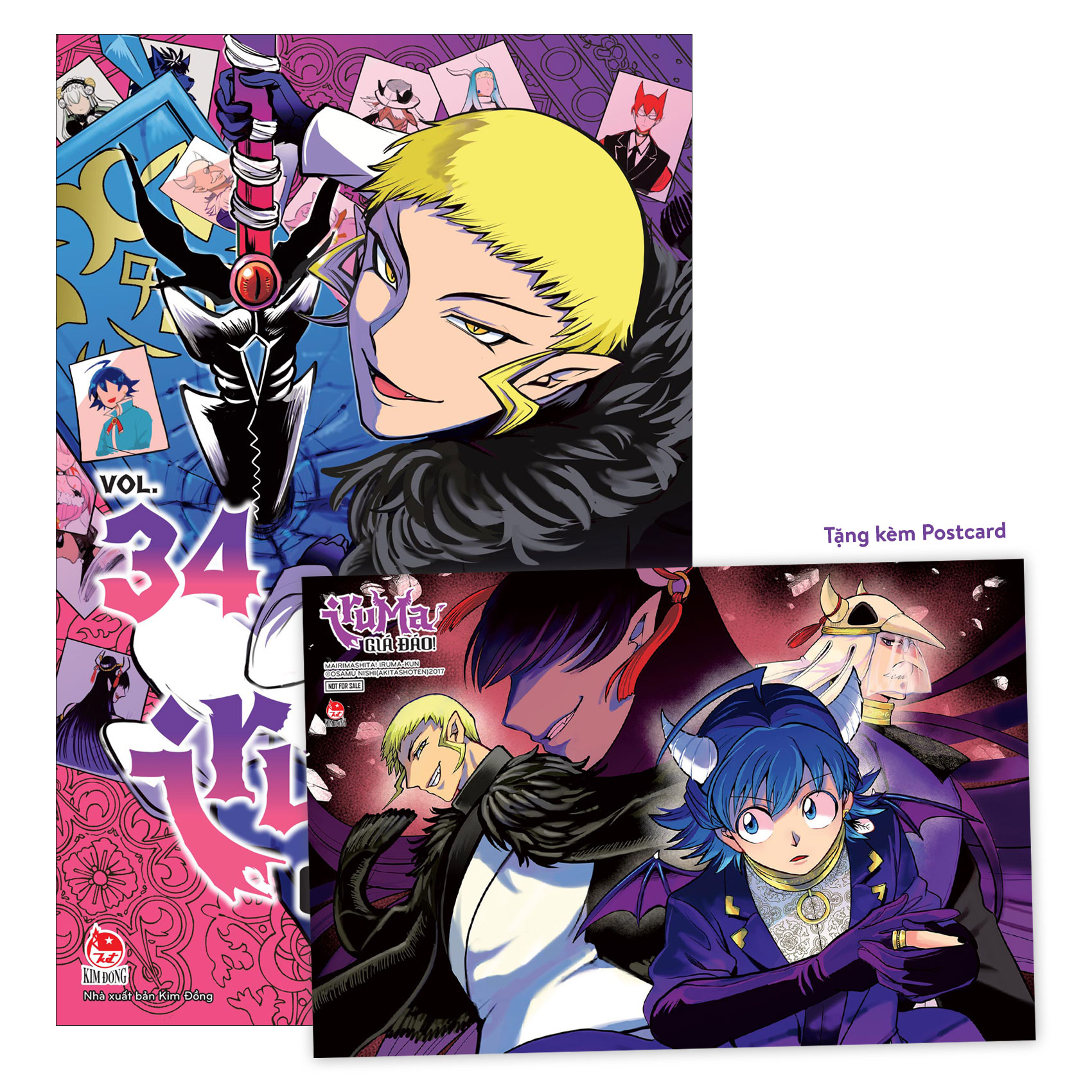 Bo
						
										
										Iruma Gia Dao! - Tap 34 - Tang Kem Postcard