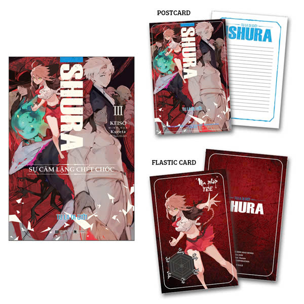 Bo
Ishura - Tu La Di Gioi - Tap 3 - Su Cam Lang Chet Choc - Tang Kem Postcard + The Card Phu Nhu