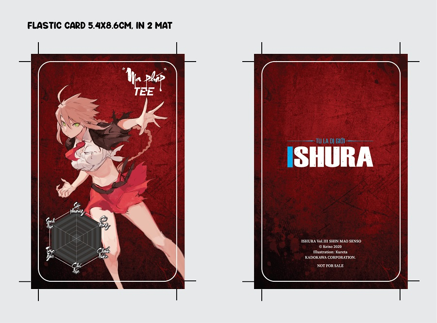 Bo
						
										
										Ishura - Tu La Di Gioi - Tap 3 -  Su Cam Lang Chet Choc - Tang Kem Postcard + The Card Phu Nhu