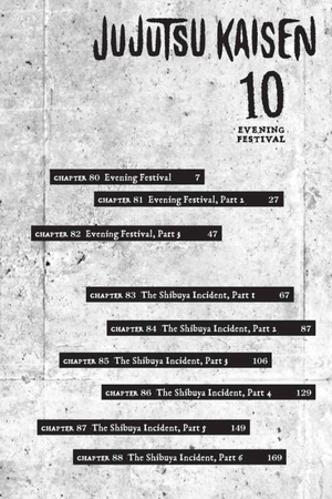 bộ jujutsu kaisen 10 (english edition)