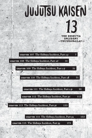 bộ jujutsu kaisen 13 (english edition)