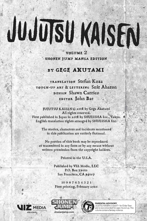 bộ jujutsu kaisen 2 (english edition)