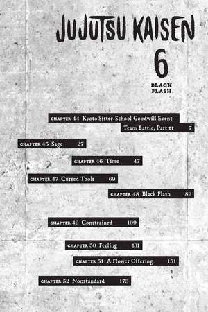 bộ jujutsu kaisen 6 (english edition)