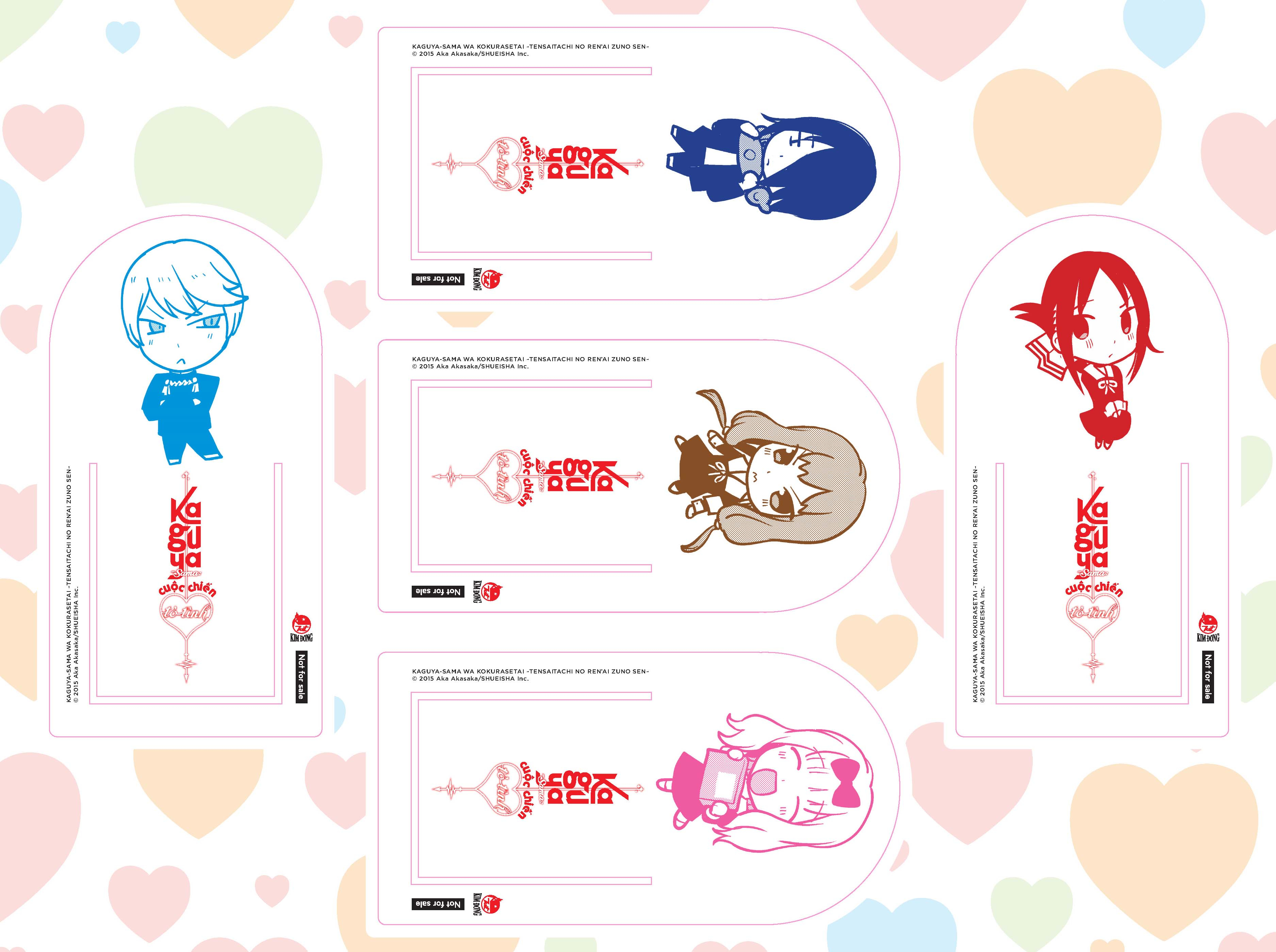 bộ kaguya-sama - cuộc chiến tỏ tình - tập 14 - tặng kèm bảng mini bookmark