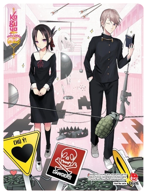 bộ kaguya-sama - cuộc chiến tỏ tình - tập 21 - tặng kèm pvc card