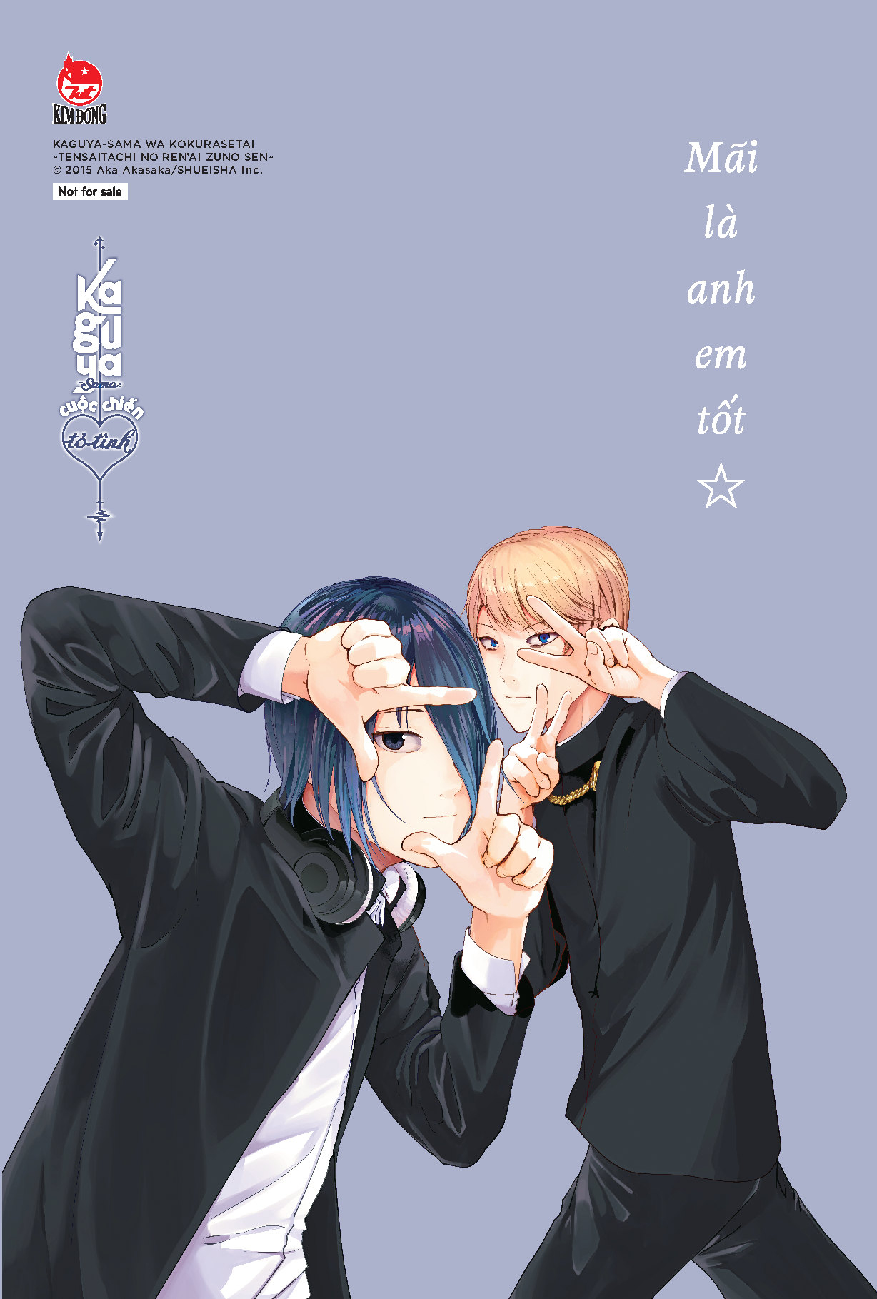 bộ kaguya-sama - cuộc chiến tỏ tình - tập 22 - tặng kèm pvc card