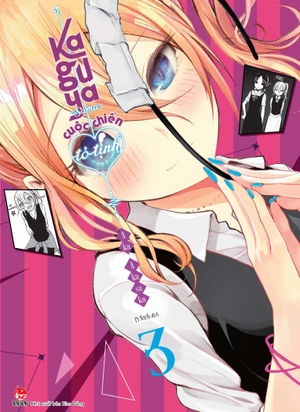 bộ kaguya-sama - cuộc chiến tỏ tình - tập 3 - tặng kèm 1 trong 2 mẫu thẻ học sinh