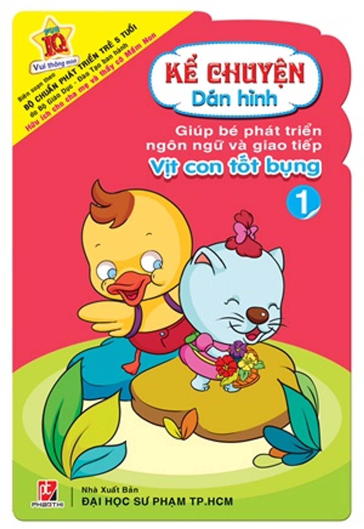 bộ kể chuyện dán hình 1 - vịt con tốt bụng