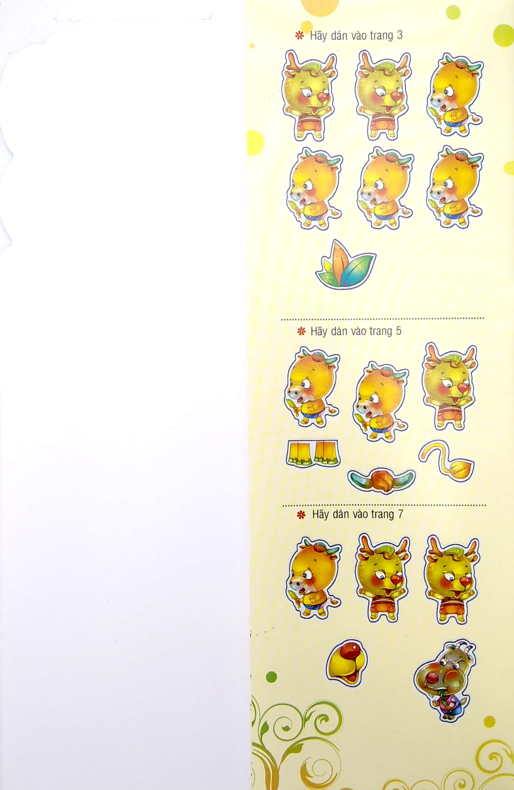 bộ kể chuyện dán hình 2 - giải oan cho bò