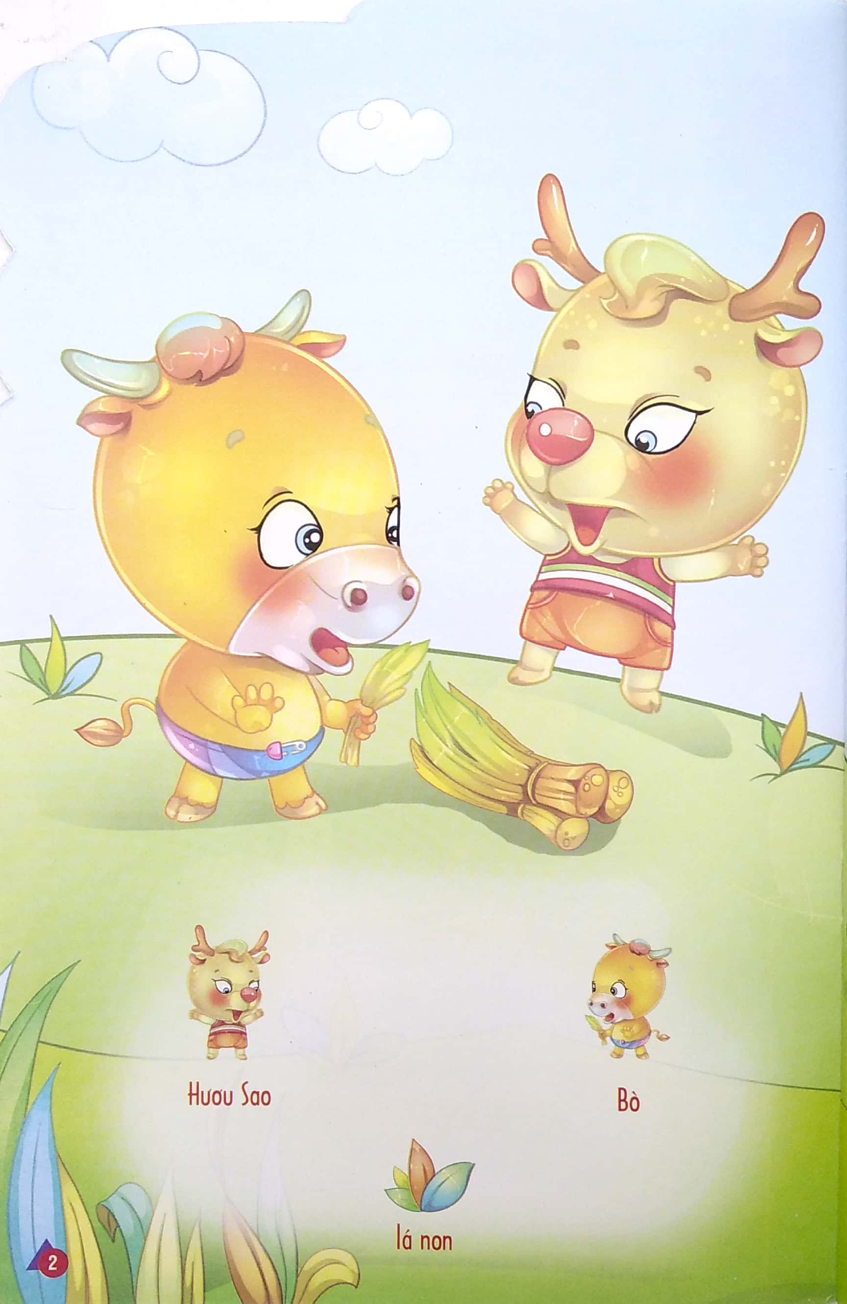 bộ kể chuyện dán hình 2 - giải oan cho bò