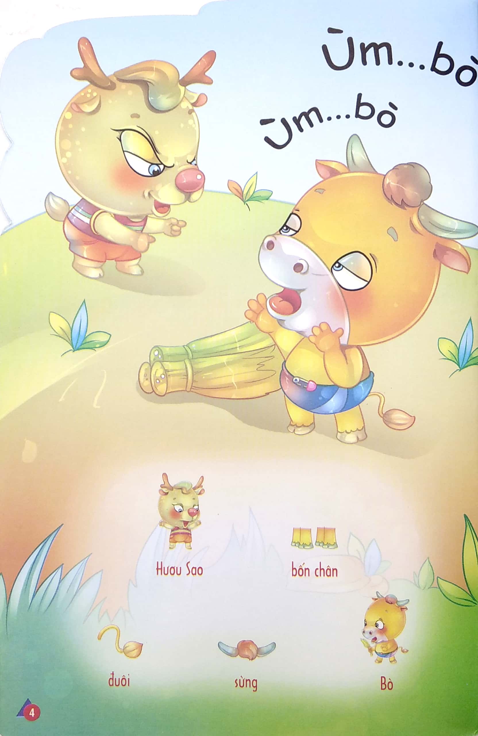 bộ kể chuyện dán hình 2 - giải oan cho bò