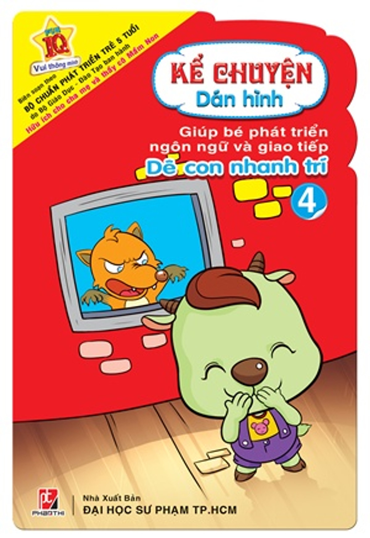 bộ kể chuyện dán hình 4 - dê con nhanh trí