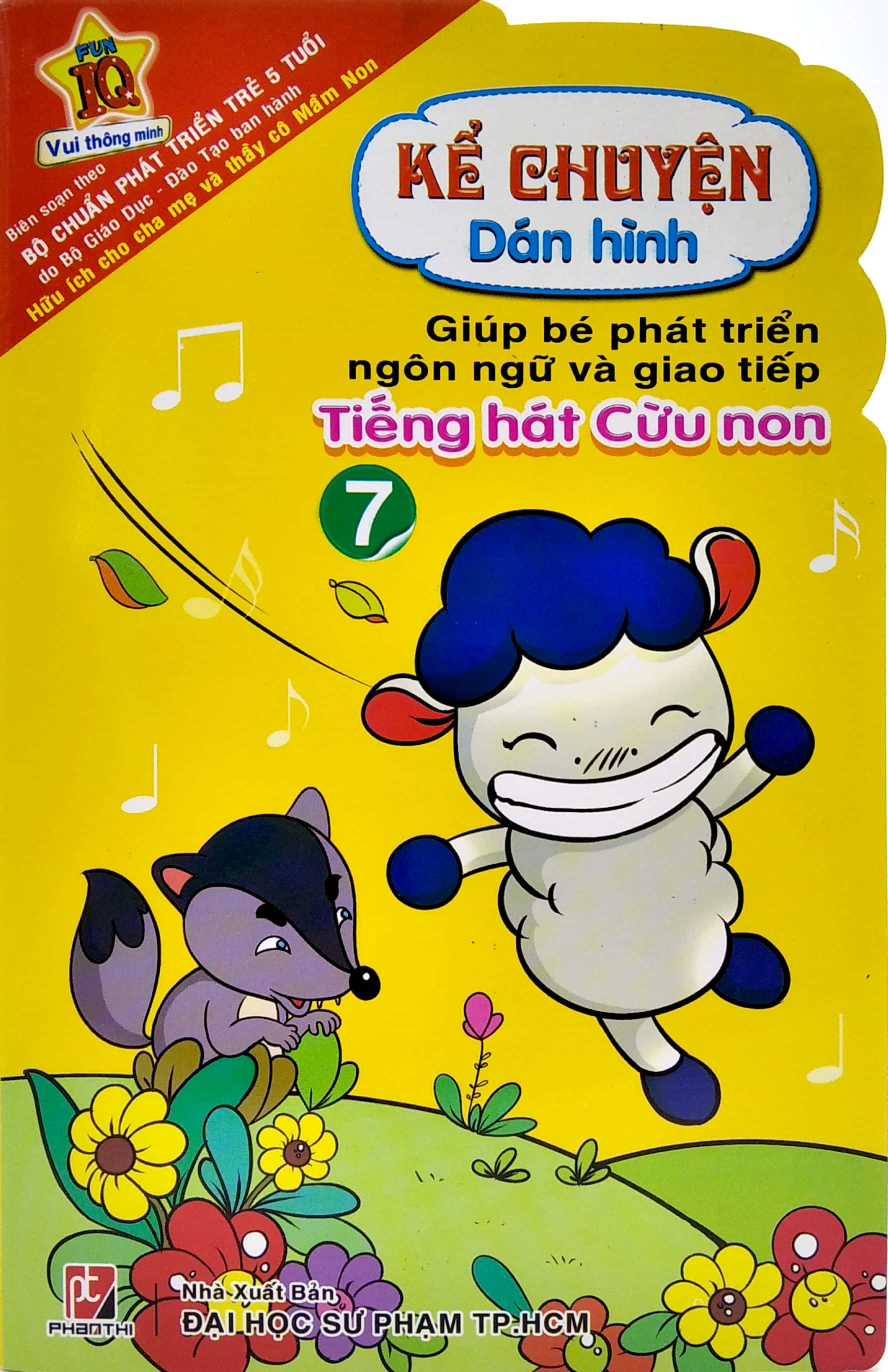 bộ kể chuyện dán hình 7 - tiếng hát cừu con