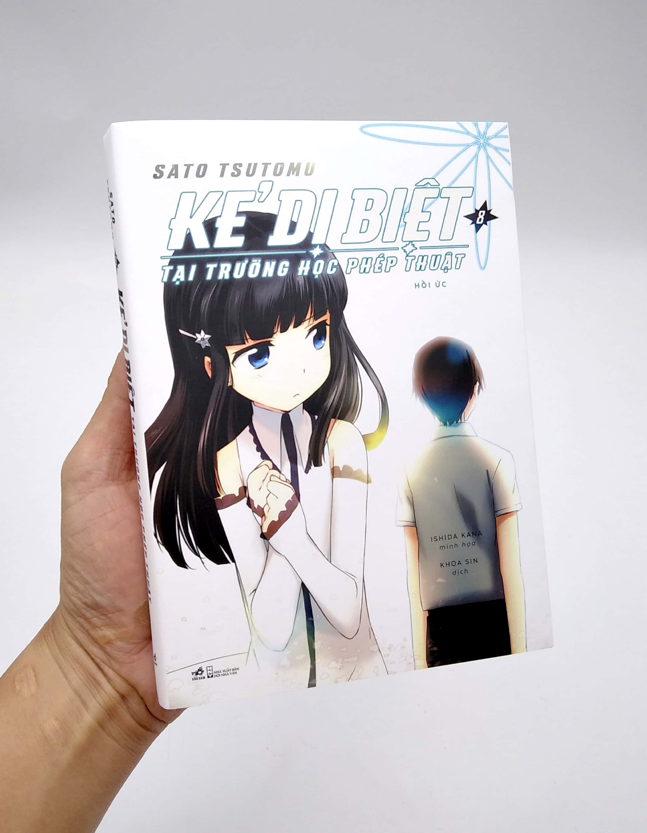 bộ kẻ dị biệt tại trường học phép thuật - tập 8 - tặng kèm bookmark