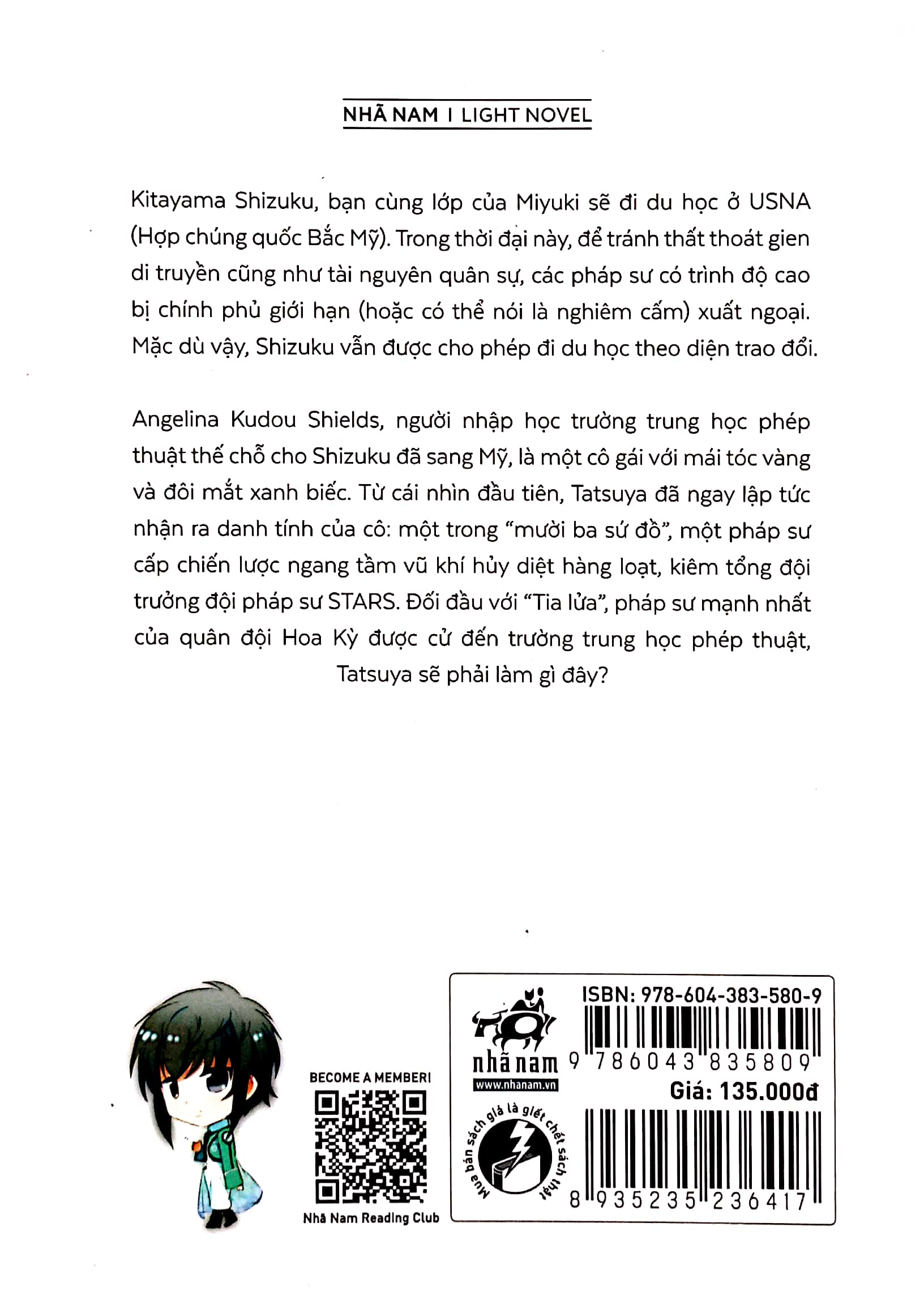 bộ kẻ dị biệt tại trường học phép thuật - tập 9