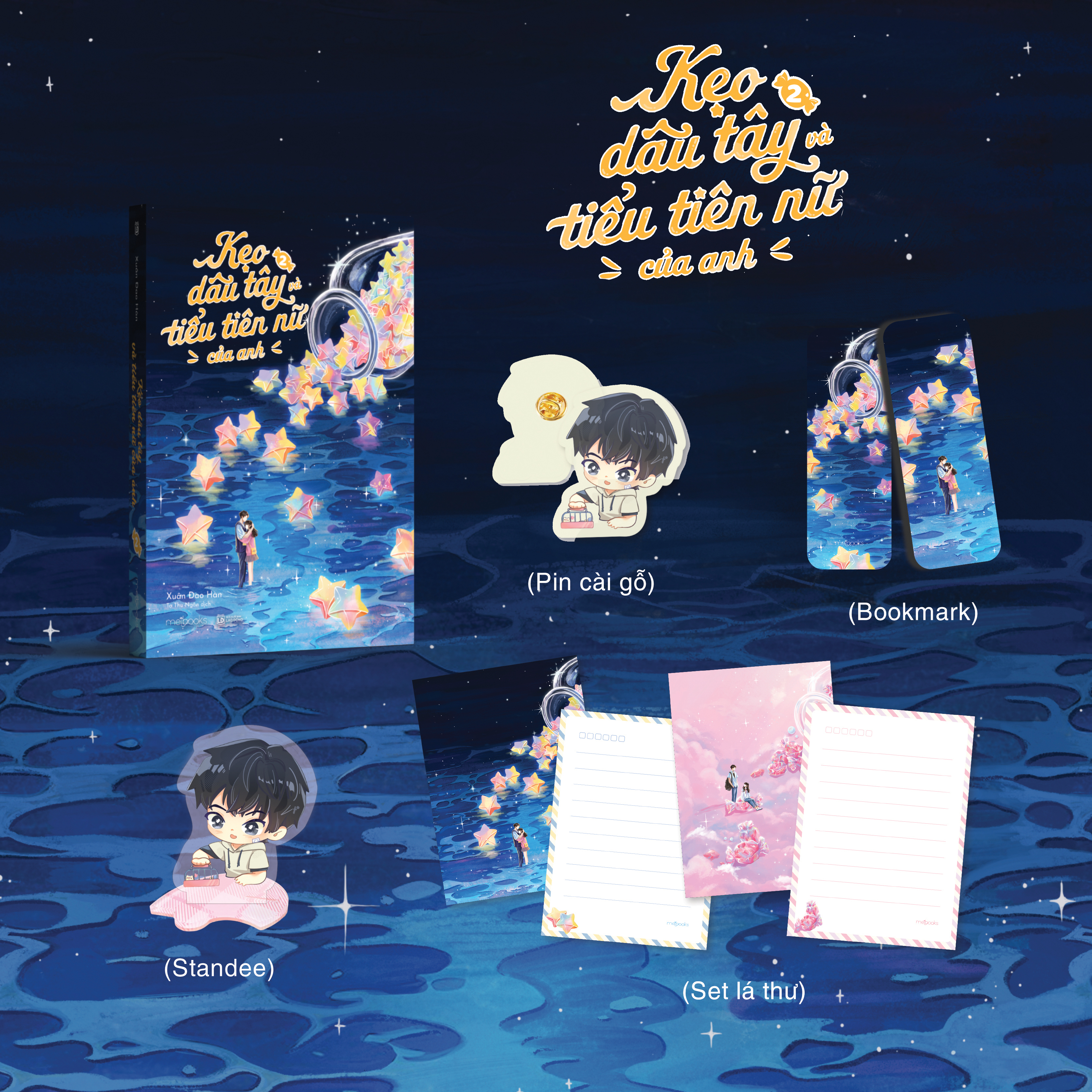 Bo
						
										
										Keo Dau Tay Va Tieu Tien Nu Cua Anh - Tap 2 - Ban Dac Biet - Tang Kem Bookmark Can Mang Lua Anh Ngoc Trai + Set 2 La Thu + Standee + Pin Cai Go