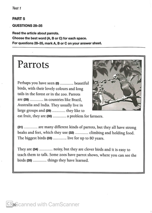 bộ key english test 5 with answers fahasa reprint edition - cambridge