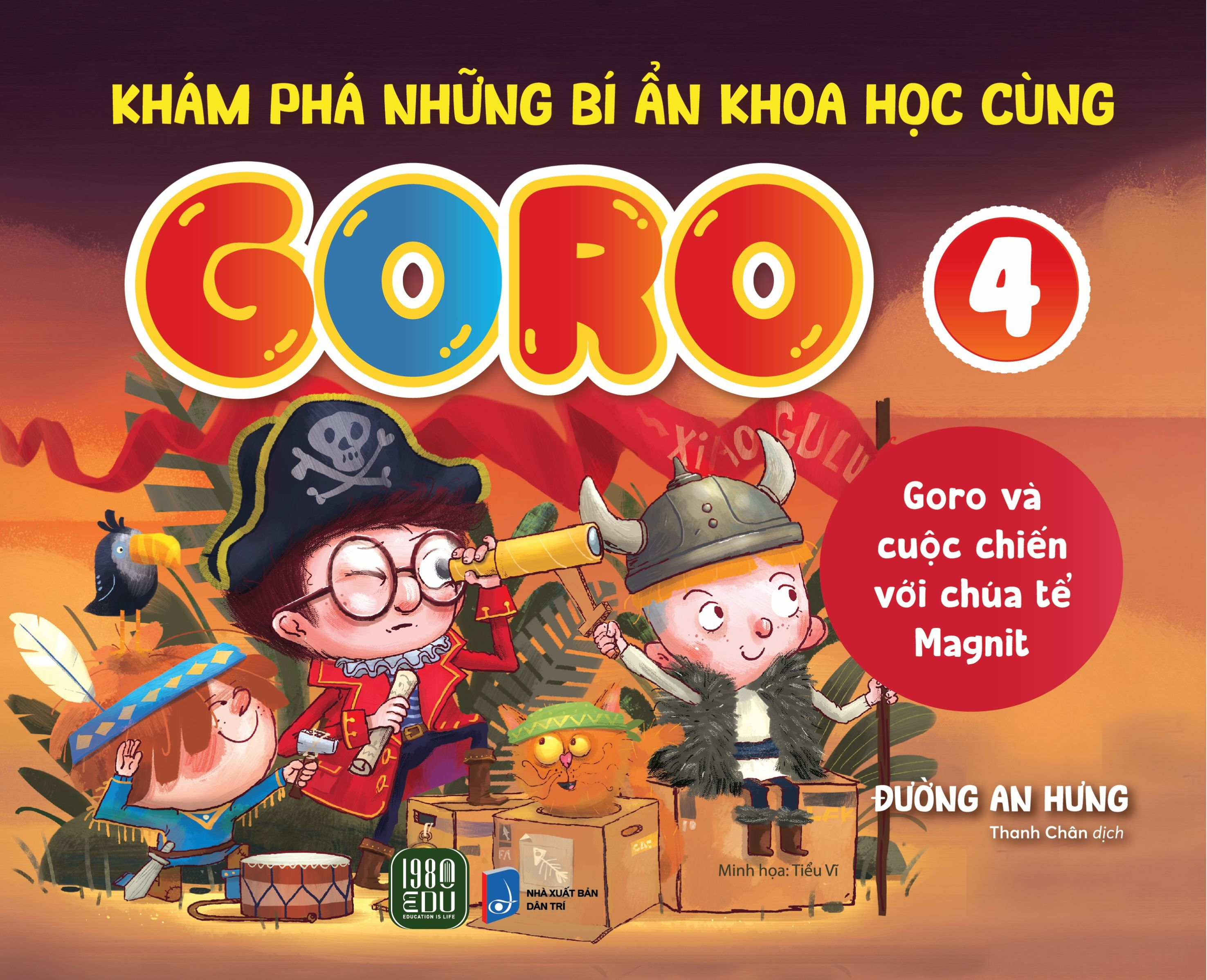bộ khám phá những bí ẩn khoa học cùng goro - tập 4 - goro và cuộc chiến với chúa tể magnit