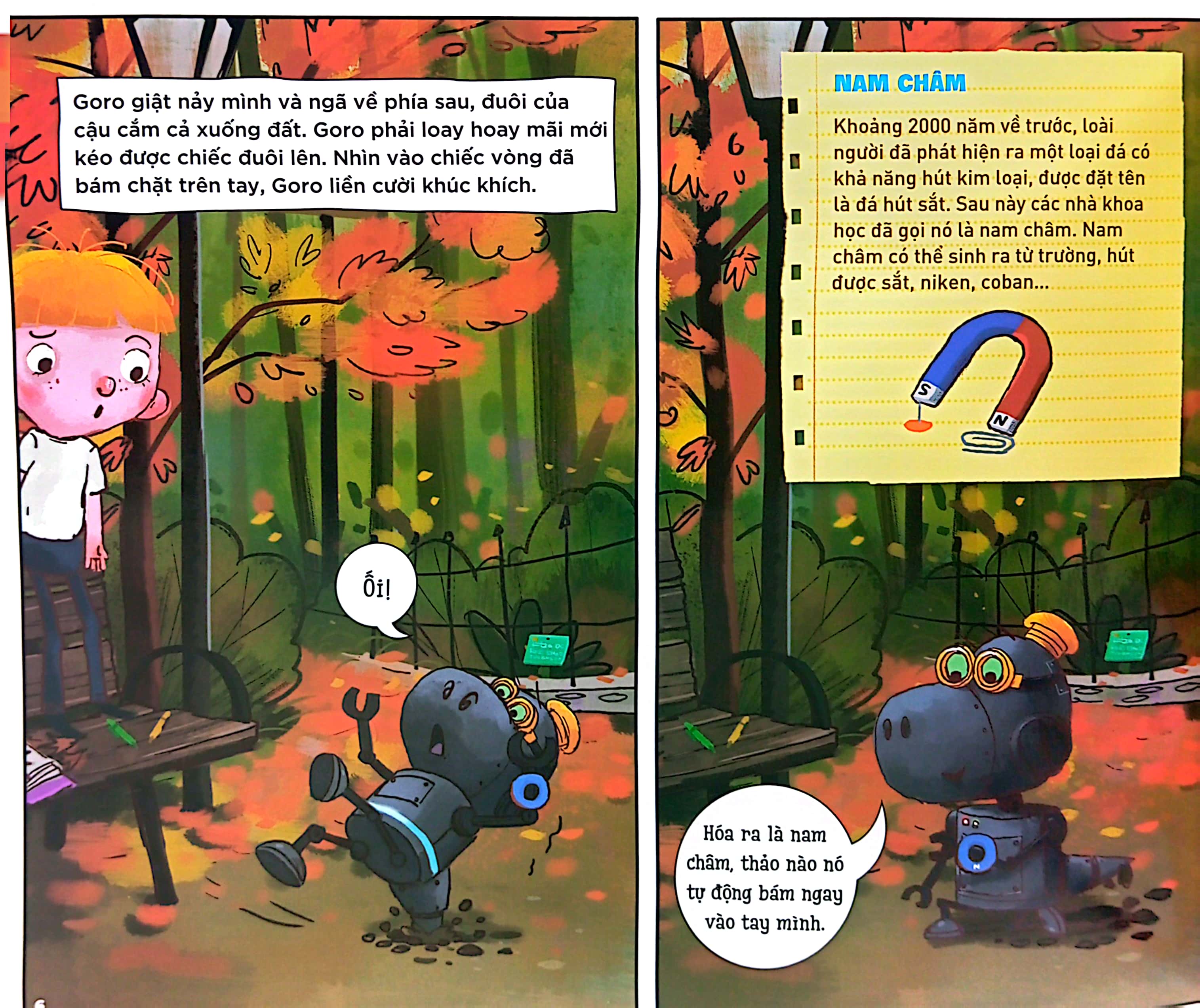 bộ khám phá những bí ẩn khoa học cùng goro - tập 4 - goro và cuộc chiến với chúa tể magnit