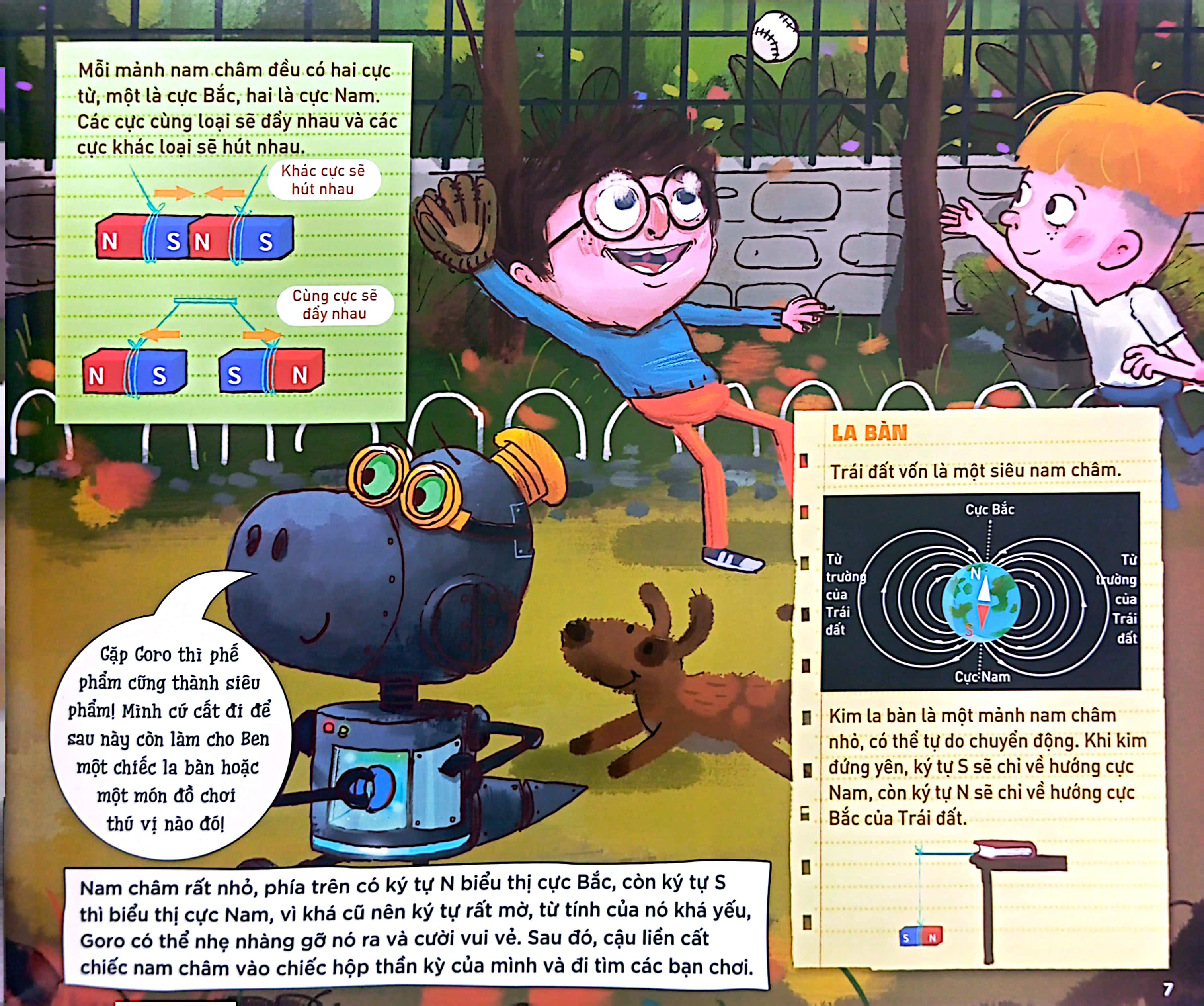 bộ khám phá những bí ẩn khoa học cùng goro - tập 4 - goro và cuộc chiến với chúa tể magnit