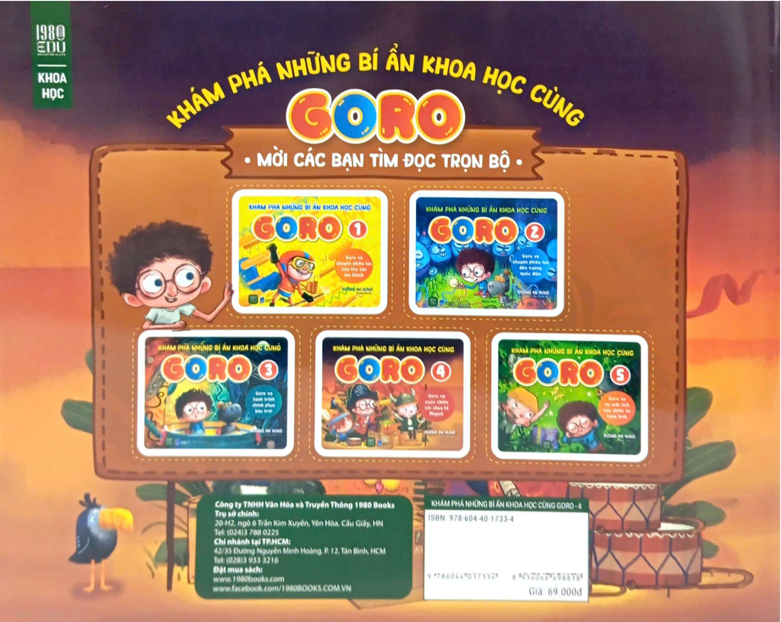 bộ khám phá những bí ẩn khoa học cùng goro - tập 4 - goro và cuộc chiến với chúa tể magnit