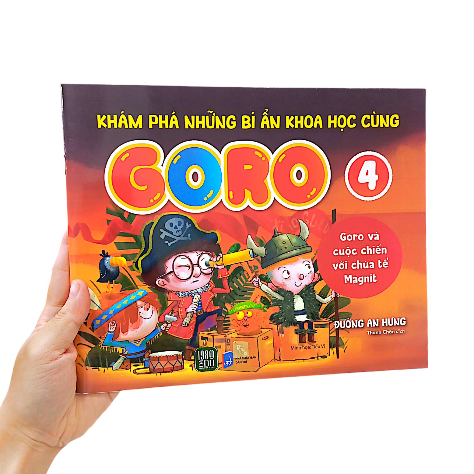 bộ khám phá những bí ẩn khoa học cùng goro - tập 4 - goro và cuộc chiến với chúa tể magnit