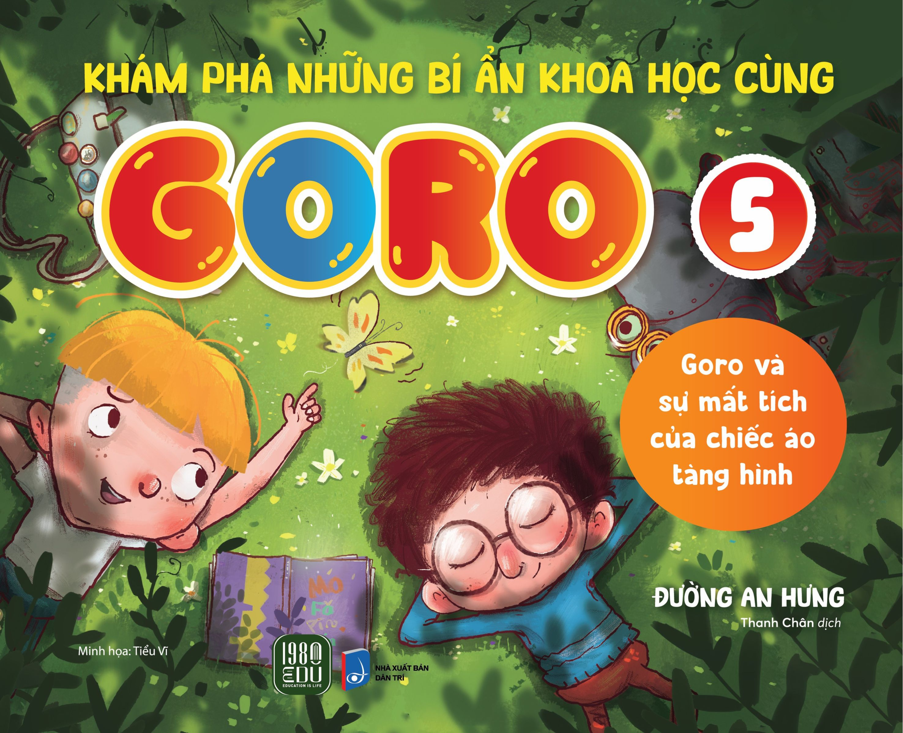 bộ khám phá những bí ẩn khoa học cùng goro - tập 5 - goro và sự mất tích của chiếc áo tàng hình