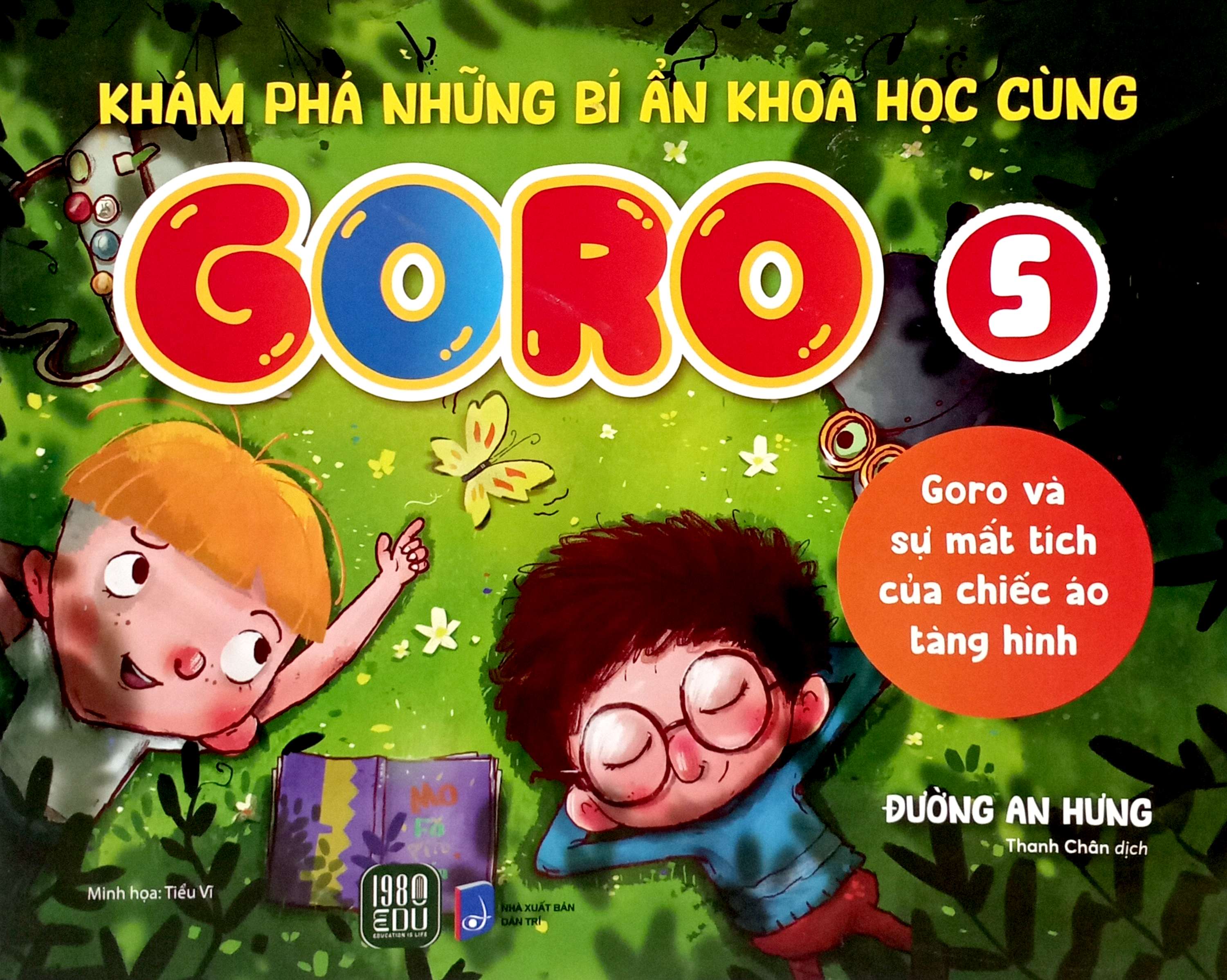 bộ khám phá những bí ẩn khoa học cùng goro - tập 5 - goro và sự mất tích của chiếc áo tàng hình
